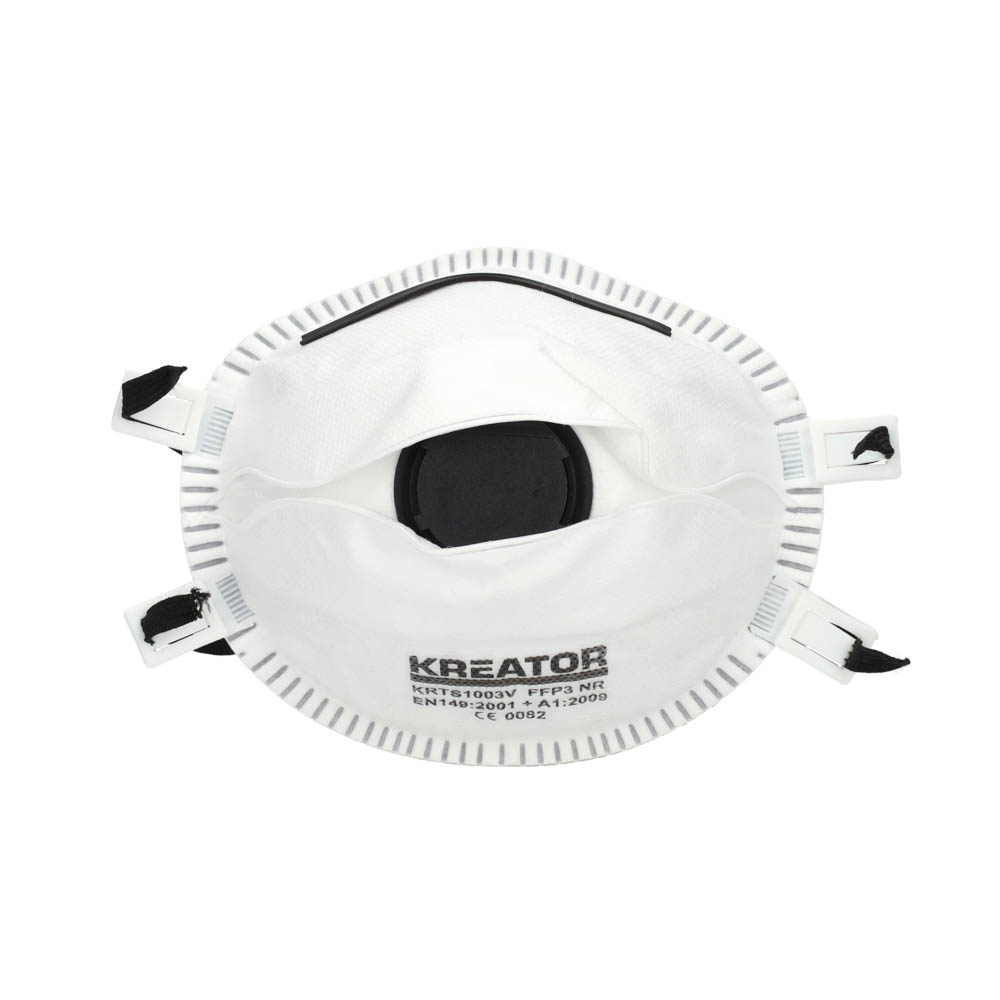 Miniatuur van Kreator FFP3 stofmasker met ventiel set van 2 stuks (KRTS1003V)