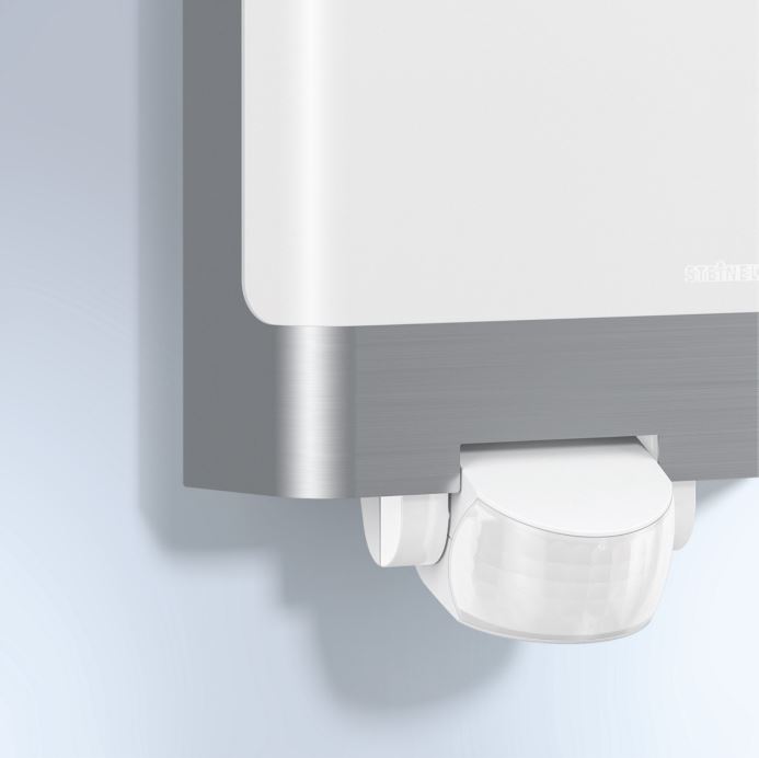 Miniatuur van STEINEL buitenlamp met sensor L 240 LED 3000K 7,5W - rvs (010461)