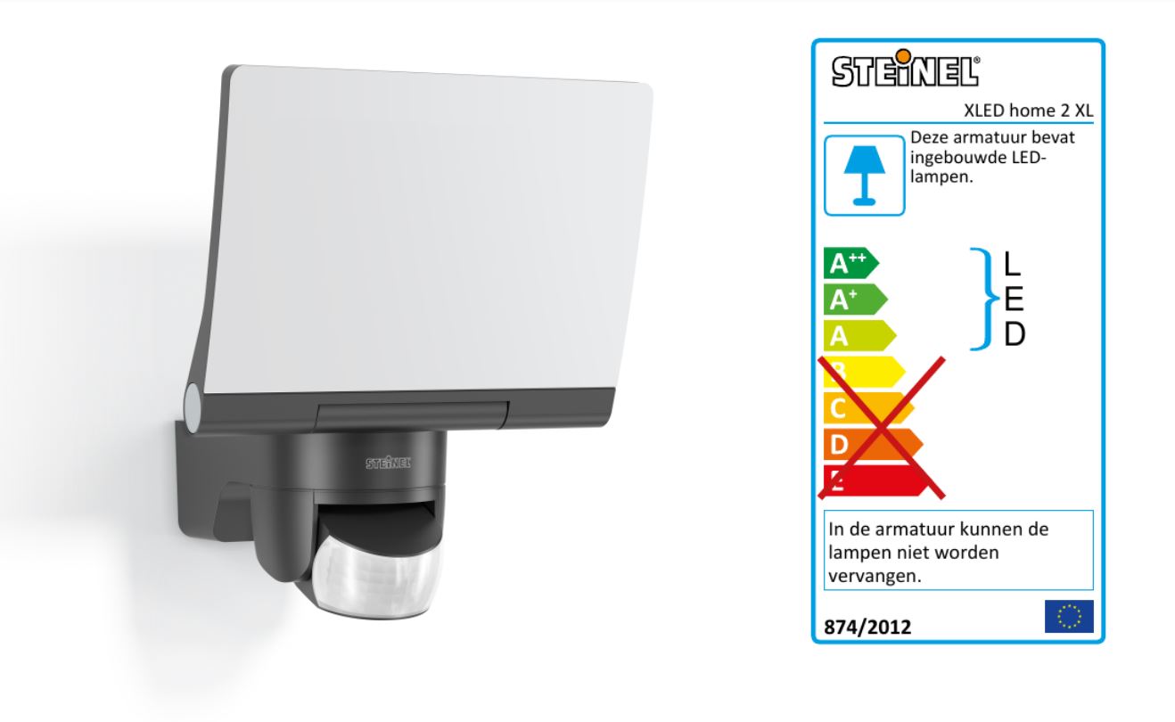 Miniatuur van STEINEL LED Straler XLED Home 2 XL grafiet (030056)