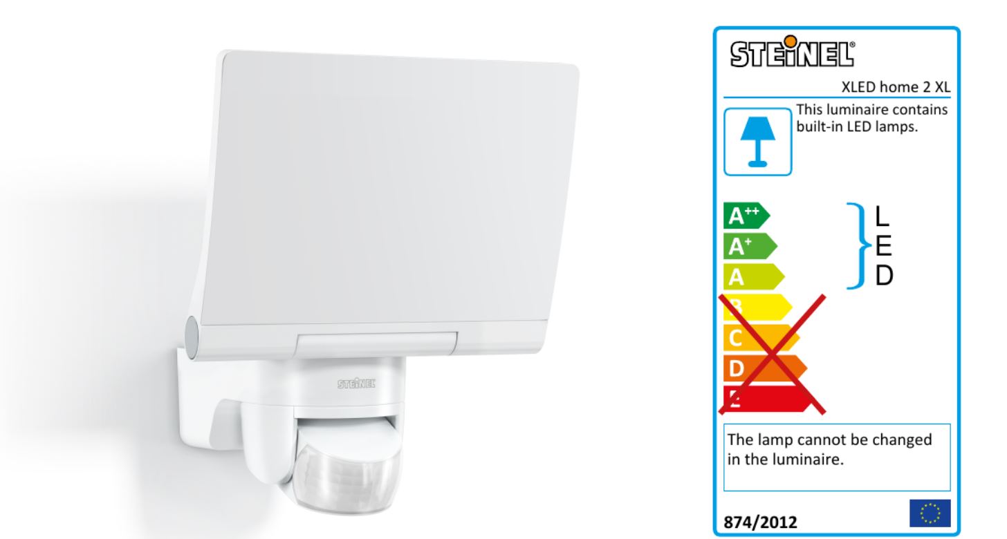 Miniatuur van STEINEL LED Straler XLED Home 2 XL wit (030070)