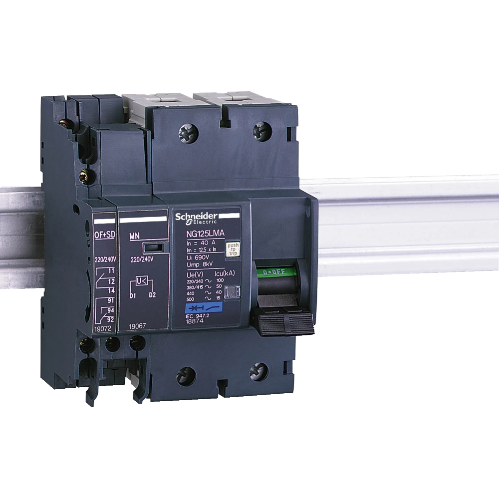 Miniatuur van Schneider Electric foutmeldingscontact OF + SD voor NG125 (19072)