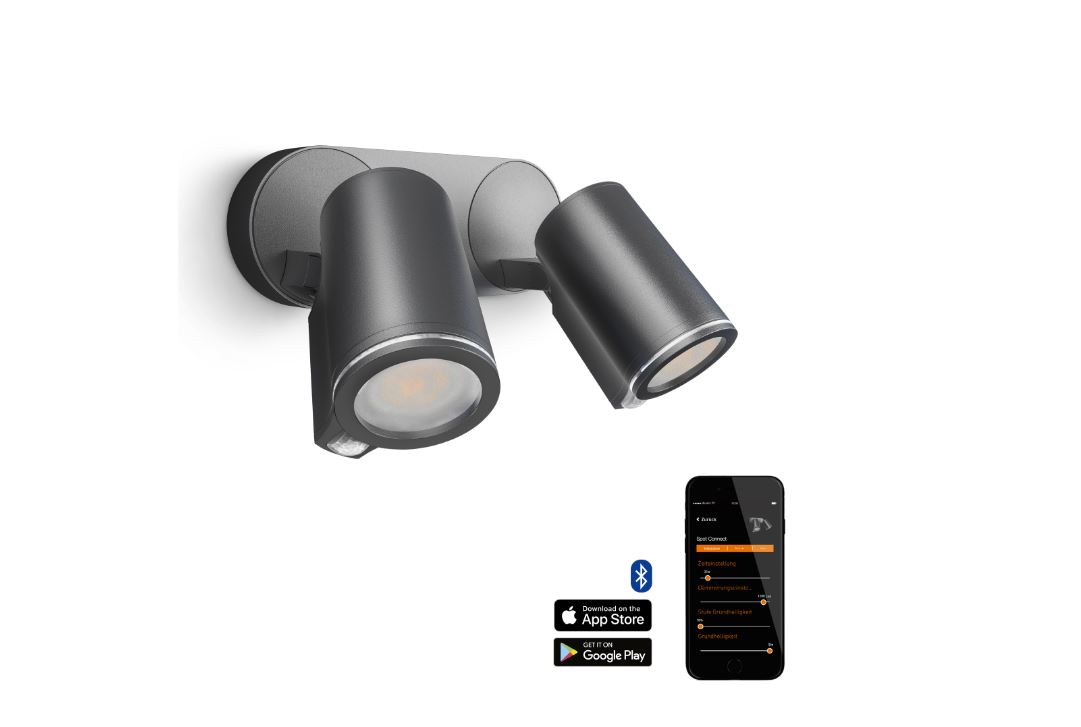 Miniatuur van STEINEL buitenspot DUO S Connect Ble antra (058654)