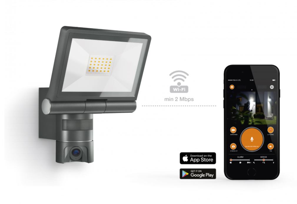 Miniatuur van STEINEL sensor buitenspot XLED camera 1 (065294)