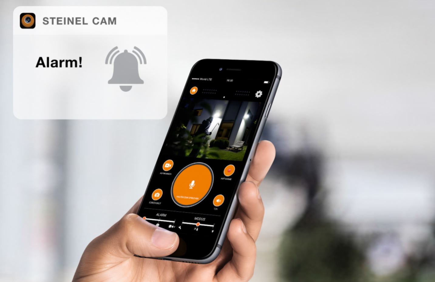 Miniatuur van STEINEL sensor buitenspot XLED camera 1 (065294)