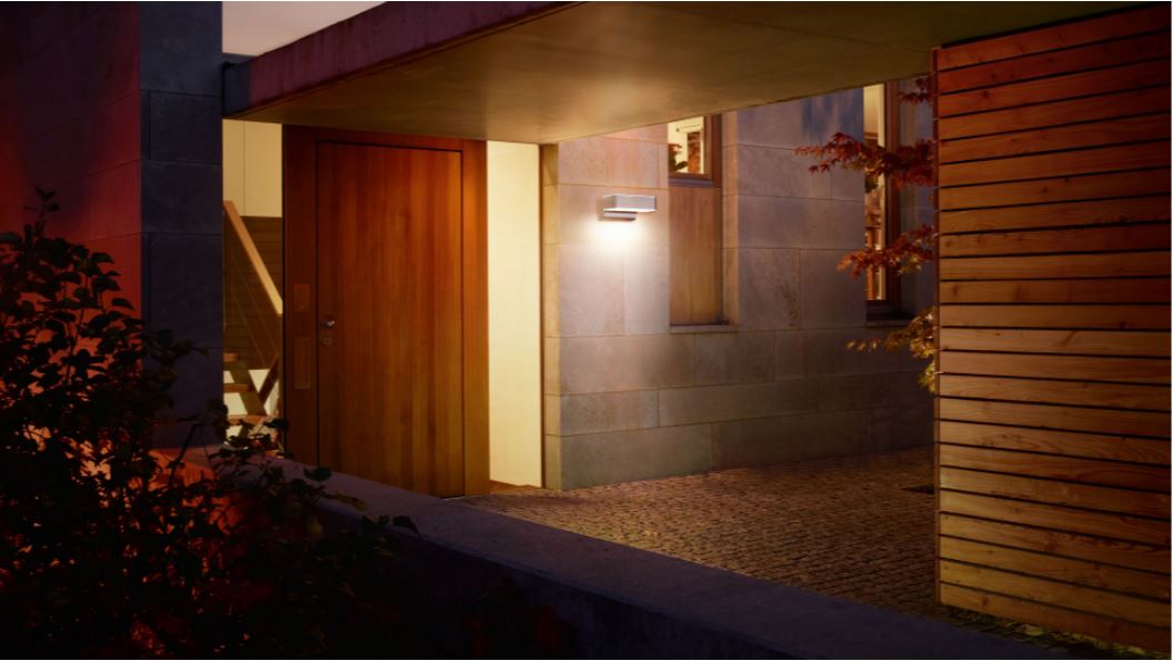 Miniatuur van STEINEL buitenlamp met sensor en bluetooth L 800 LED Conn 3000K 7,5W - antraciet (065690)