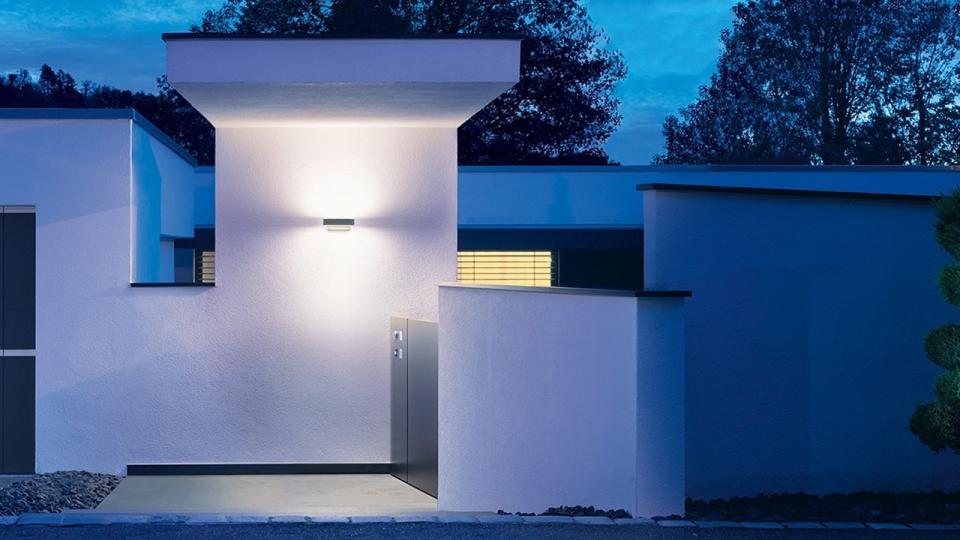 Miniatuur van STEINEL sensor buitenlamp L 810 LED SC Conn antraciet (065706)