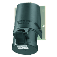 Miniatuur van Mennekes CEE stopcontact 4-polig 500V 7H 16A IP44 TwinCONTACT (1344)