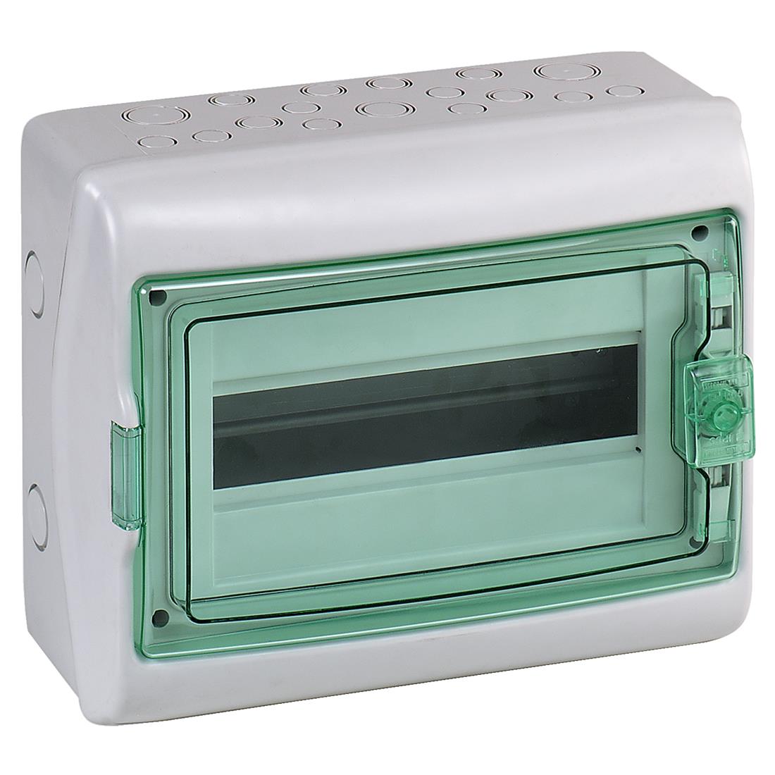 Miniatuur van Schneider Electric kaedra/mureva waterdichte zekeringkast met din-rail 1-rij 18 modules (13982)