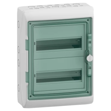 Miniatuur van Schneider Electric kaedra/mureva waterdichte zekeringkast met din-rail 2-rijen 24 modules (13983)