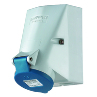 Miniatuur van Mennekes CEE stopcontact 4-polig 230V 9H 32A IP44 TwinCONTACT (1856)