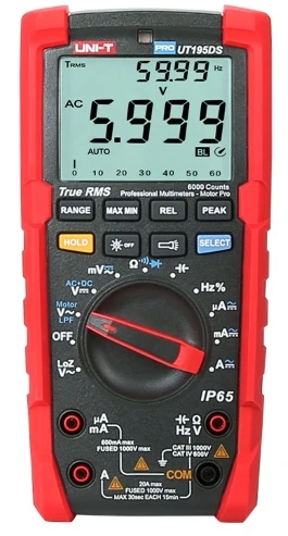 Miniatuur van UNI-T multimeter IP65 (UT195DS)
