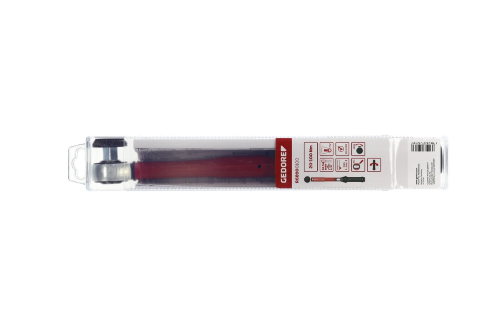 Miniatuur van GEDORE RED momentsleutel 1/2" 20-100Nm lengte 395mm (R68900100)