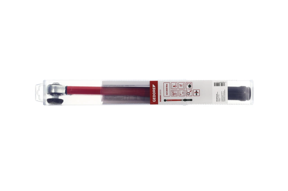 Miniatuur van GEDORE RED momentsleutel 1/2" 40-200Nm lengte 485mm (R68900200)