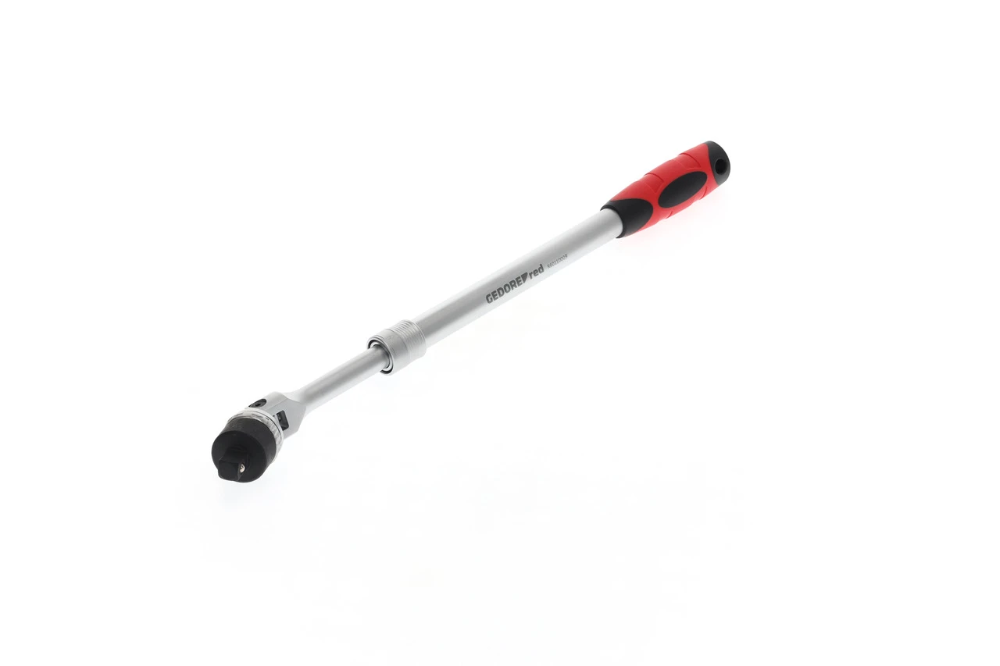 Miniatuur van GEDORE RED 2-comp telescopische ratel met kniegewricht 1/2" lengte 430-580mm (R60110009)