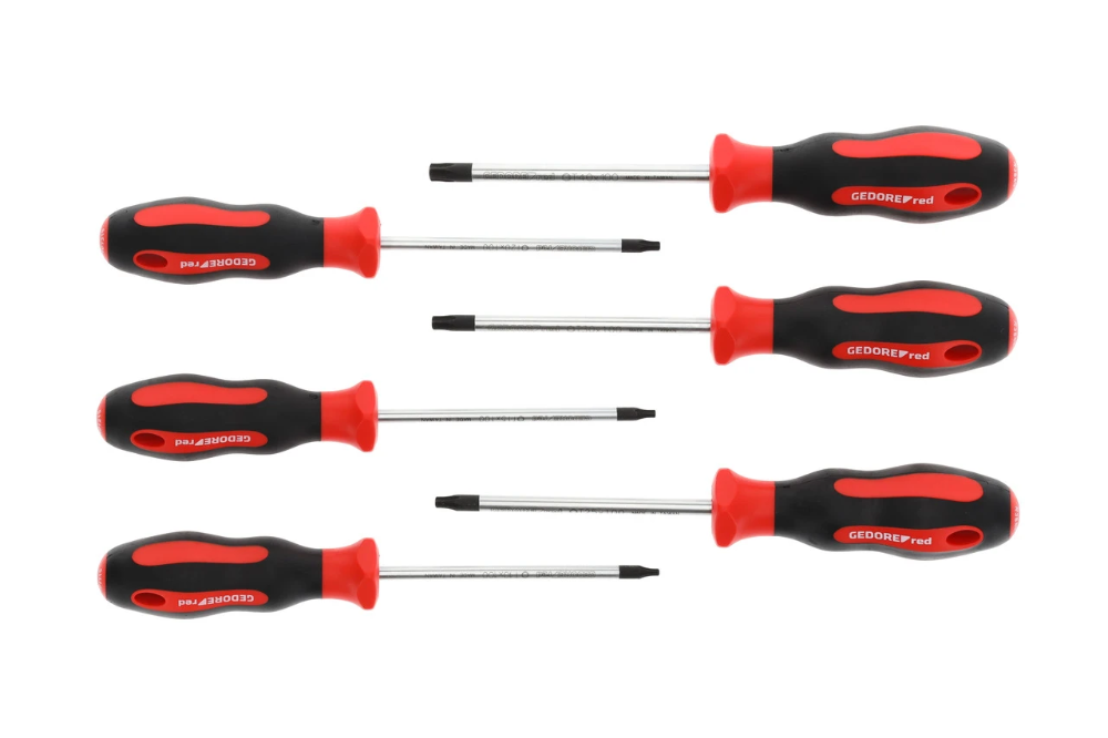 Miniatuur van GEDORE RED 2-comp schroevendraaierset Torx T10-40 6-delig (R38402006)