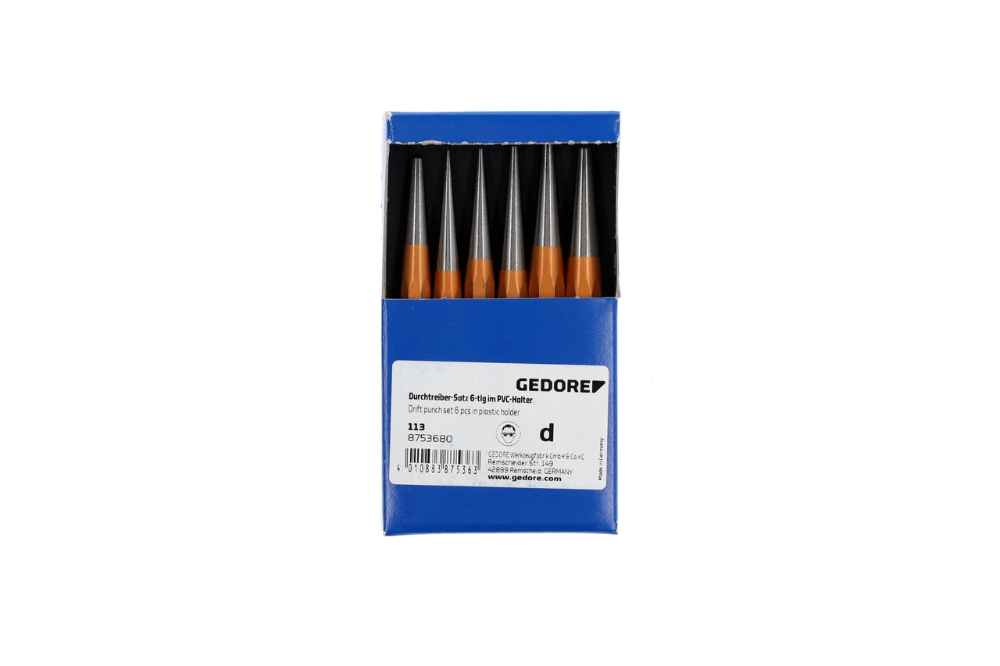 Miniatuur van GEDORE drijverset doorslagset in PVC-houder 6-delig (113)