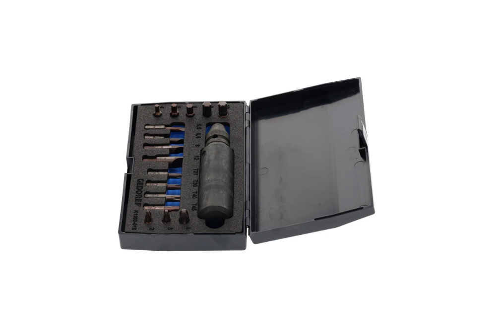 Miniatuur van GEDORE slagschroevendraaierset 1/2" 18-delig (K 1900-018)