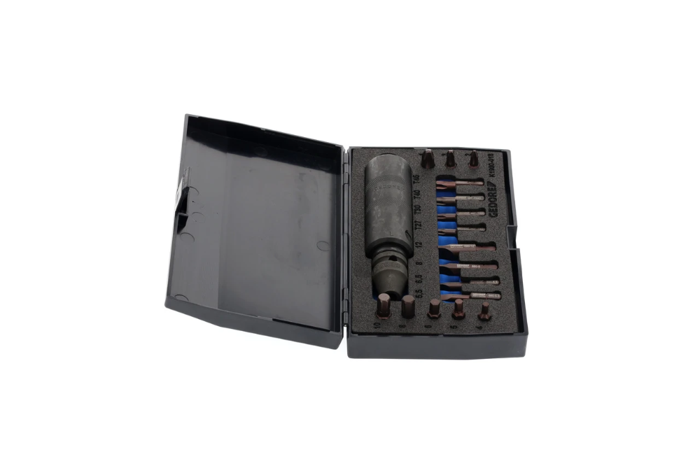 Miniatuur van GEDORE slagschroevendraaierset 1/2" 18-delig (K 1900-018)