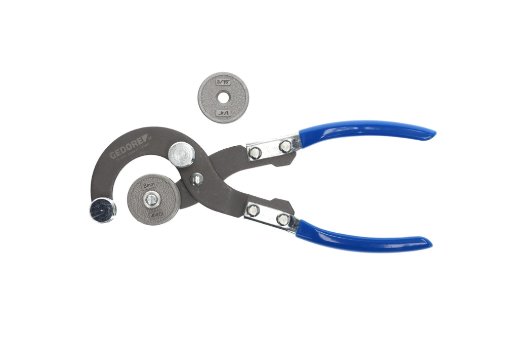 Miniatuur van GEDORE buigtang voor dunwandig staal en koperbuis 4,75-6-8-10mm (241500)