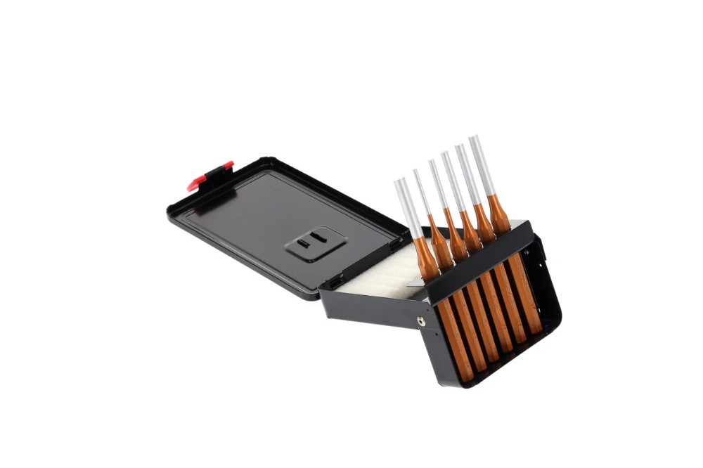 Miniatuur van GEDORE RED pendrijver set 3-8mm in metalen cassette 6-delig (R90200006)