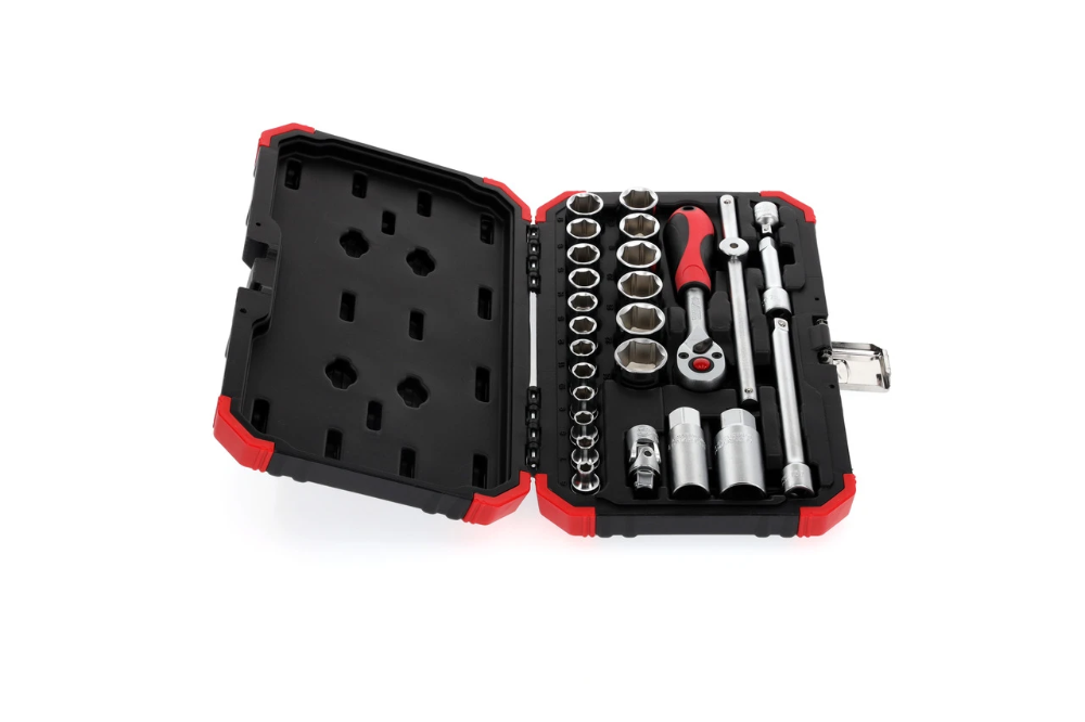 Miniatuur van GEDORE RED dopsleutelset 3/8" 6-24mm 26-delig (R59003026)