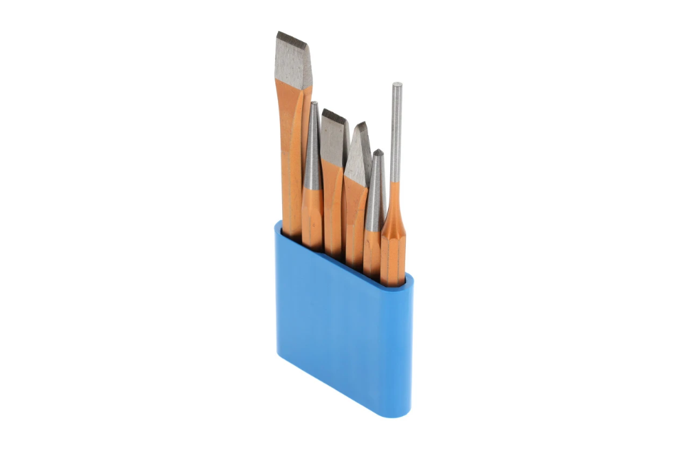 Miniatuur van GEDORE beitelset en drevelset in PVC houder 6-delig (106)