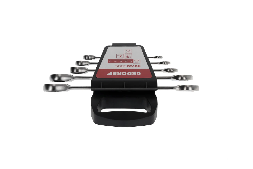 Miniatuur van GEDORE RED ringsratel steeksleutelset 8-19mm 5-delig (R07105005)