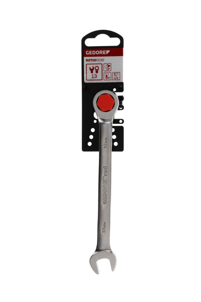 Miniatuur van GEDORE RED ringratel steeksleutel 13mm lengte 180mm (R07100130)