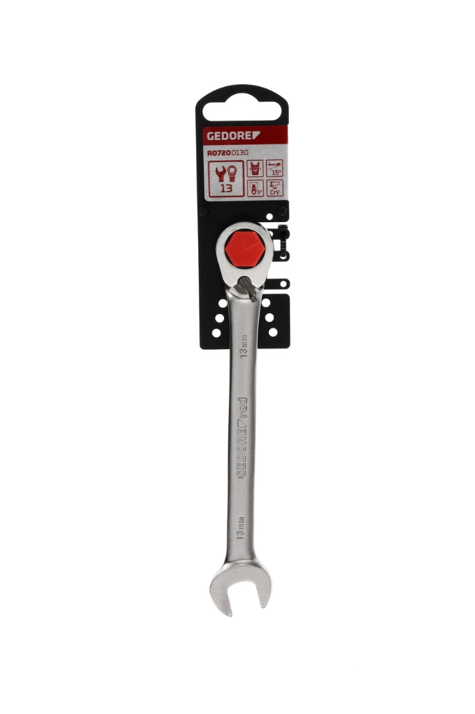 Miniatuur van GEDORE RED ringratel steeksleutel 13mm 179mm (R07200130)