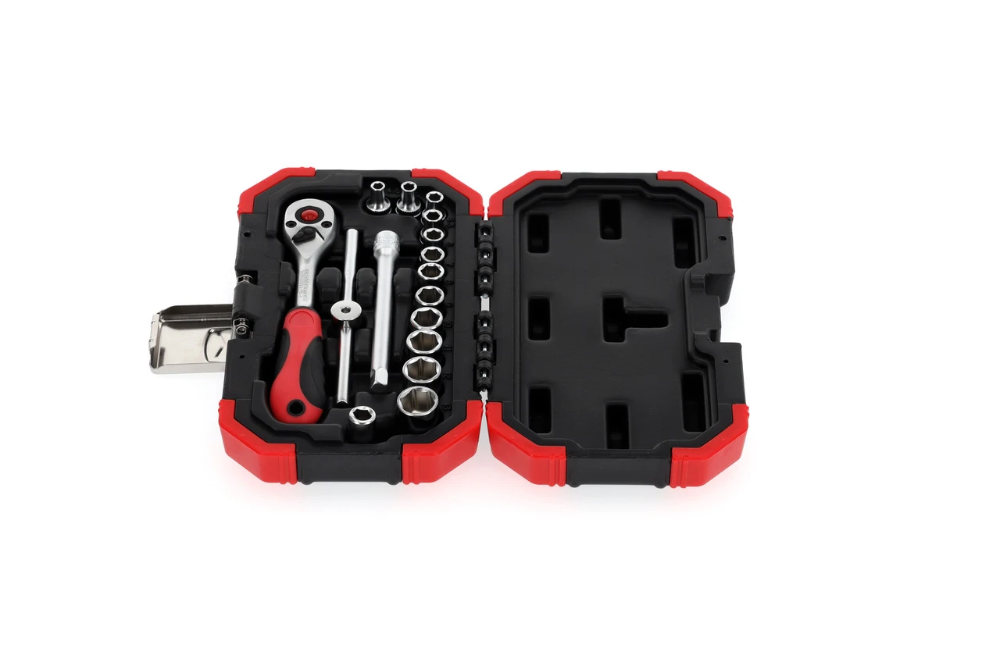 Miniatuur van GEDORE RED dopsleutelset 1/4" 4-13mm 16-delig (R49003016)