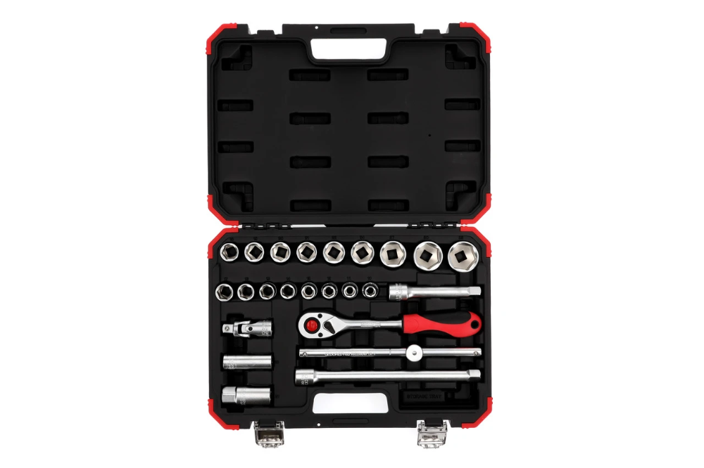 Miniatuur van GEDORE RED dopsleutelset 1/2” 10-32mm 24-delig (R69003024)