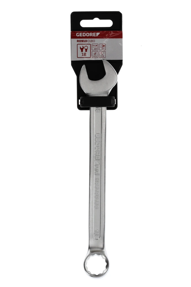 Miniatuur van GEDORE RED ring steeksleutel 18mm lengte 220mm (R09100180)