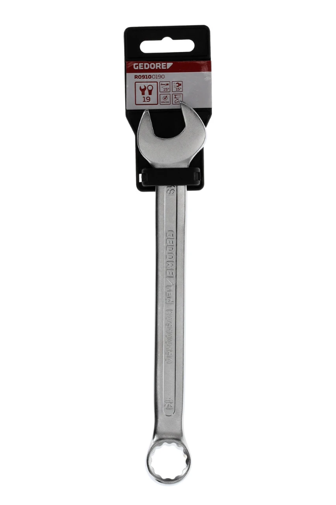 Miniatuur van GEDORE RED ring steeksleutel 19mm lengte 230mm (R09100190)