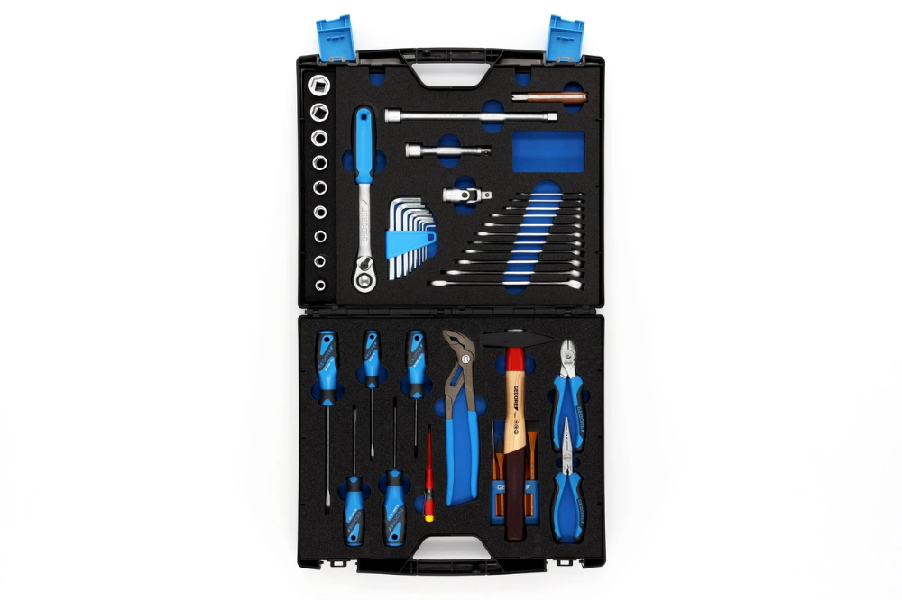 Miniatuur van GEDORE gereedschapsoffer TOURING 160x437x397 49-delig (1000)