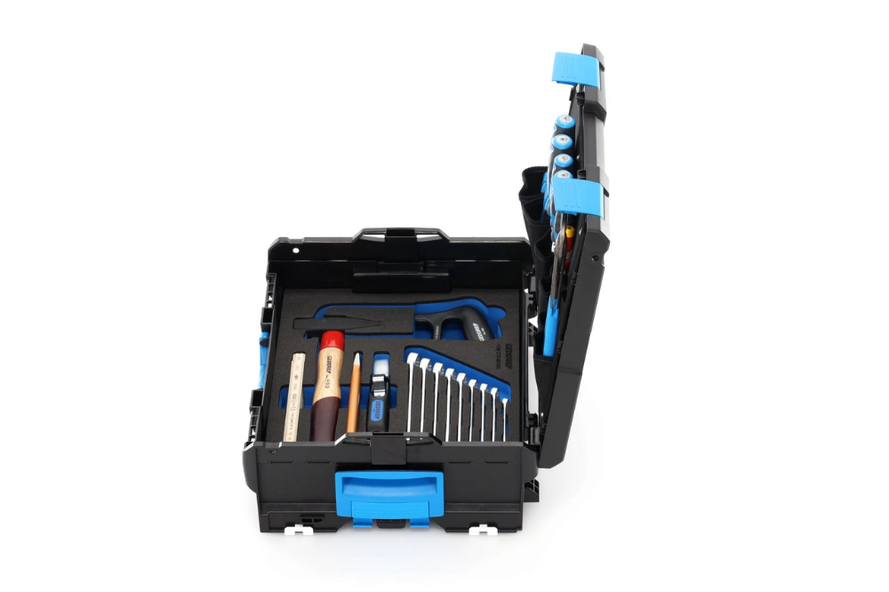 Miniatuur van GEDORE gevulde gereedschapskoffer L-BOXX 136 Basic 155x444x360mm 23-delig (1100-BASIC)