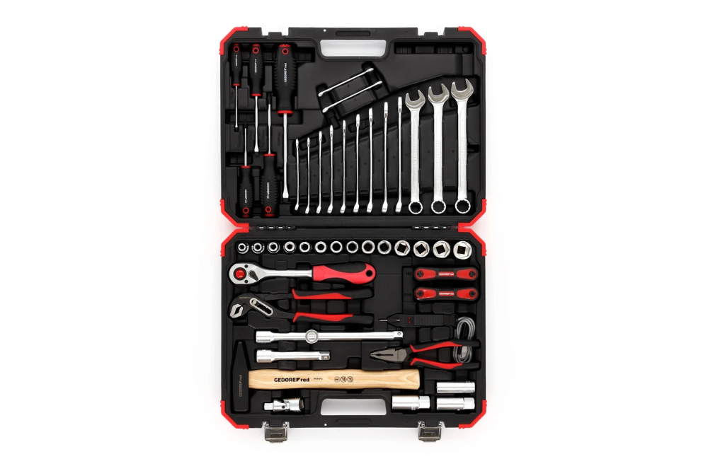 Miniatuur van GEDORE RED gereedschapset 1/2" Auto-Universeel 61-delig (R69003061)