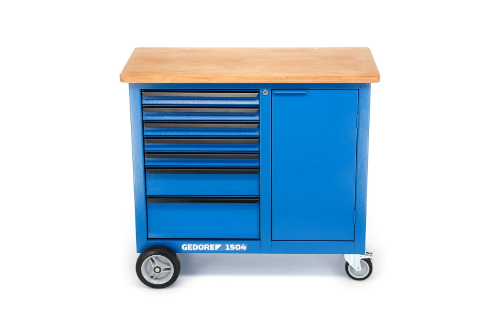 Miniatuur van GEDORE mobiele werkbank met 7 laden 985x1100x550xmm - blauw (1504 0511)