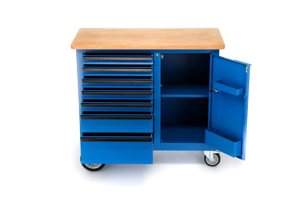 Miniatuur van GEDORE mobiele werkbank met 7 laden 985x1100x550xmm - blauw (1504 0511)