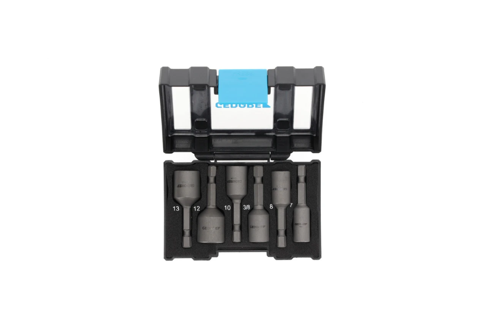 Miniatuur van GEDORE RED bitdopsleutelset 1/4" 7-13mm 6-delig (666-006)