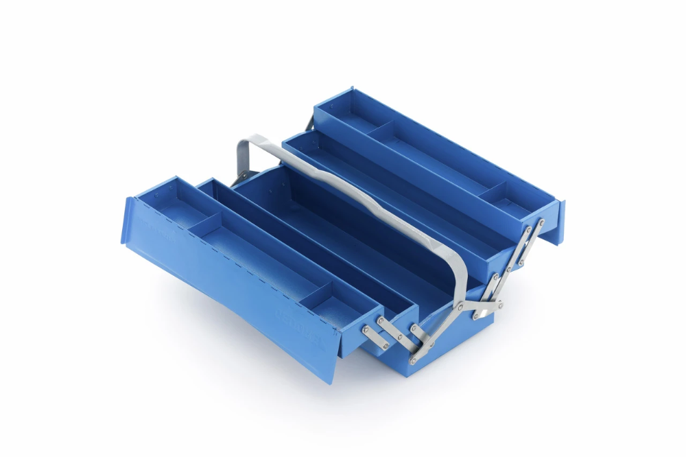 Miniatuur van GEDORE gereedschapskist leeg met 5 vakken 210x535x225mm - blauw (1335 L)
