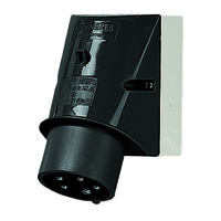 Miniatuur van Mennekes CEE toestelcontactdoos 5-polig 500V 7H 32A IP44 (2386)