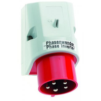 Miniatuur van BALS CEE toestelcontactdoos 5-polig 400V 6H 32A IP44 fasewisselaar (24211)