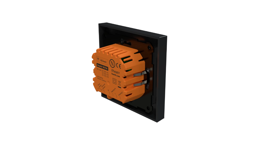 Miniatuur van Heatit WiFi6 thermostaat - zwart mat (5430543)