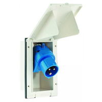 Miniatuur van BALS CEE toestelcontactdoos 3-polig 230V 6H 16A IP44 (258)