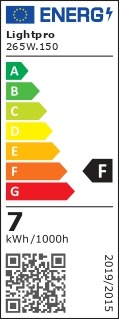 Miniatuur van Lightpro Senso Smart wandlamp Zigbee RGB en CCT 7W 640lm zwart (265N)