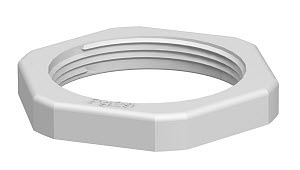 Miniatuur van OBO moer PG16 lichtgrijs (116 VDE PG16 PA)