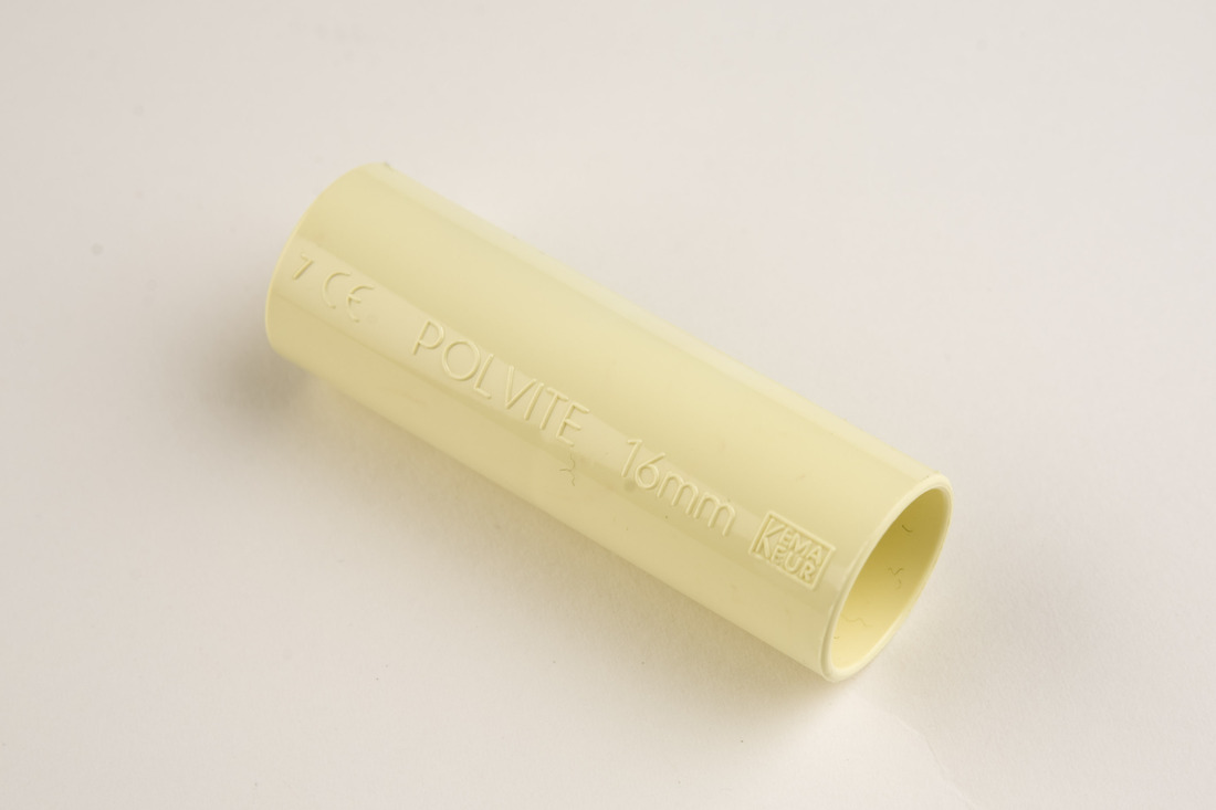 Miniatuur van PIPELIFE sok installatiebuis 25mm PVC - Polivolt creme (1196900957)