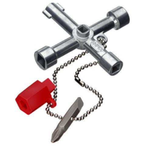 Miniatuur van KNIPEX schakelkastsleutel 5/6/8/9mm 76mm (1103)