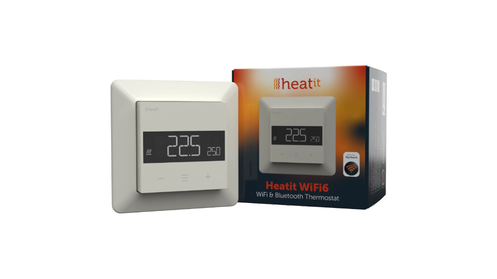 Miniatuur van Heatit WiFi6 thermostaat - helder wit glanzend (5430541)