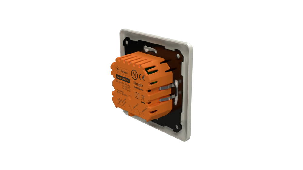 Miniatuur van Heatit WiFi6 thermostaat - helder wit glanzend (5430541)
